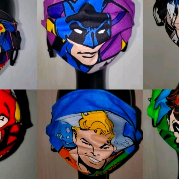 DC COMICS Kids Masks - Picture 1 of 7